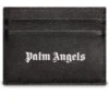 Palm Angels Card Holder Caviar - Black/White 1 Palm Angels Card Holder Caviar - Black/White -Fashion Clothing Store Palm Angels Card Holder Caviar Black White pmnd008f22lea0021001 12 04 22 Feature JM