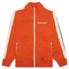 Palm Angels Classic Track Jacket - Brick Red/Off-White -Fashion Clothing Store Palm Angels Classic Track Jacket Brick Red Off White PMBD001F22FAB0022703 11 14 22 Feature JP MG