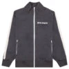 Palm Angels Classic Track Jacket - Dark Grey -Fashion Clothing Store Palm Angels Classic Track Jacket Dark Grey PMBD001F22FAB002 0703 11 14 22 Feature JP MG
