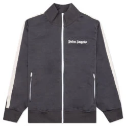 Palm Angels Classic Track Jacket - Dark Grey