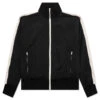 Palm Angels Curved Logo WR Track Jacket - Black/White -Fashion Clothing Store Palm Angels Curved Logo WR Track Jacket Black White PMBD030C99FAB0011001 05 09 23 Feature KN