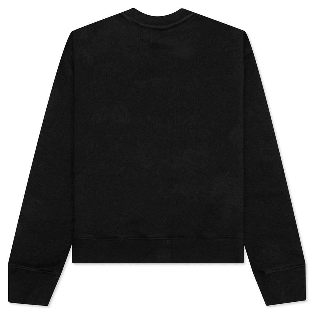 Palm Angels Kids Classic Overlogo Crewneck - Black/White 4 Palm Angels Kids Classic Overlogo Crewneck - Black/White - Image 2