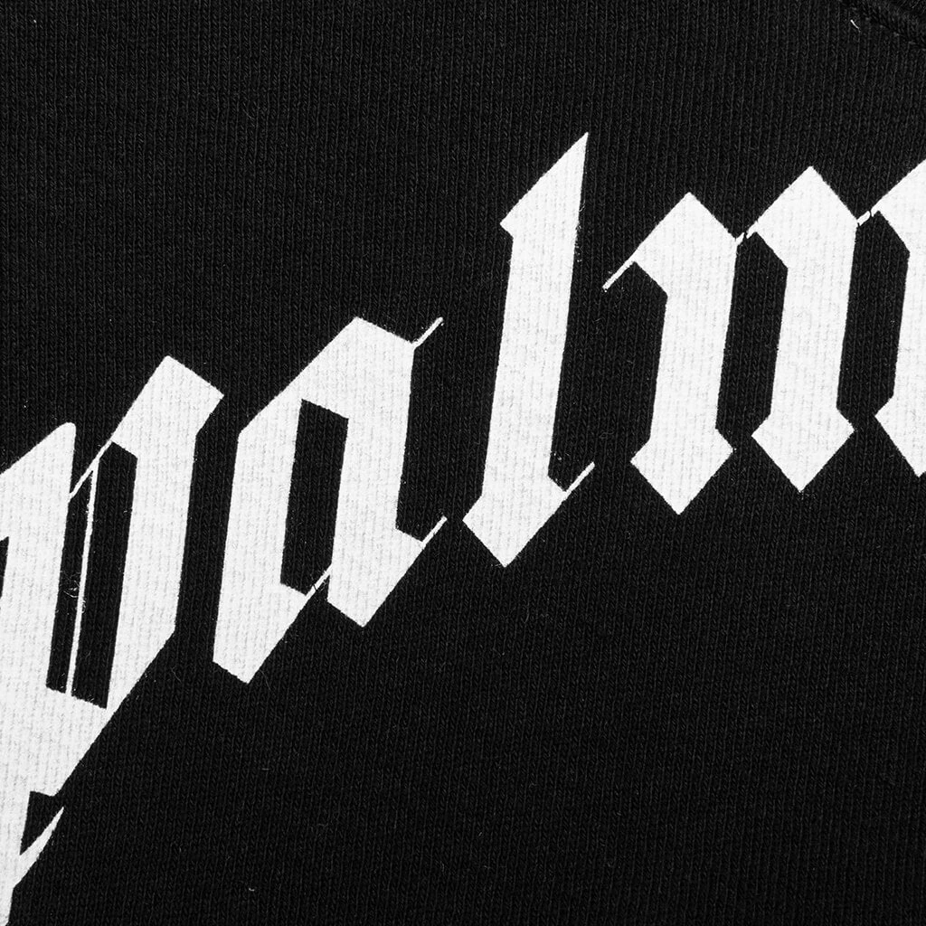 Palm Angels Kids Classic Overlogo Crewneck - Black/White 5 Palm Angels Kids Classic Overlogo Crewneck - Black/White - Image 3