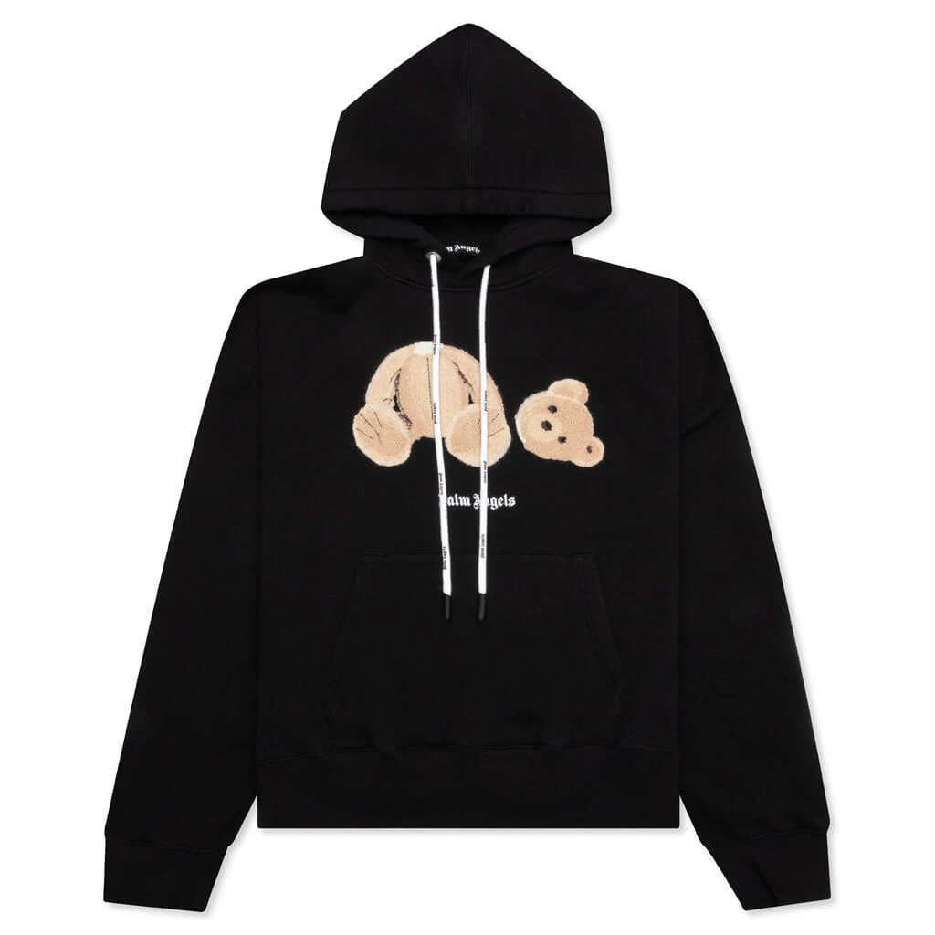 Palm Angels PA Bear Hoodie - Black/Brown 3 Palm Angels PA Bear Hoodie - Black/Brown