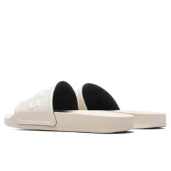Palm Angels Pool Slider - Beige/White -Fashion Clothing Store Palm Angels Pool Slider Beige White PMIC001F22PLA001 6101 02 01 23 Feature JP 5
