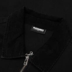 Pleasures Echo Work Jacket - Black/Black 10 Pleasures Echo Work Jacket - Black/Black -Fashion Clothing Store Pleasures Echo Work Jacket Black Black P23SU002 BLACK 07 27 23 Feature KN 10