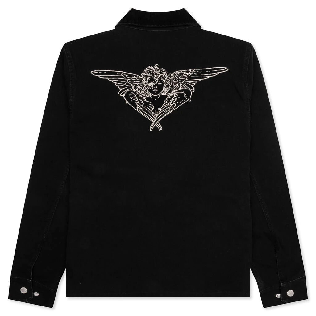 Pleasures Echo Work Jacket - Black/Black 4 Pleasures Echo Work Jacket - Black/Black - Image 2