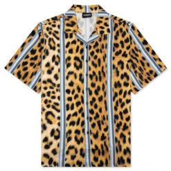 Pleasures Eddie Button Down - Cheetah