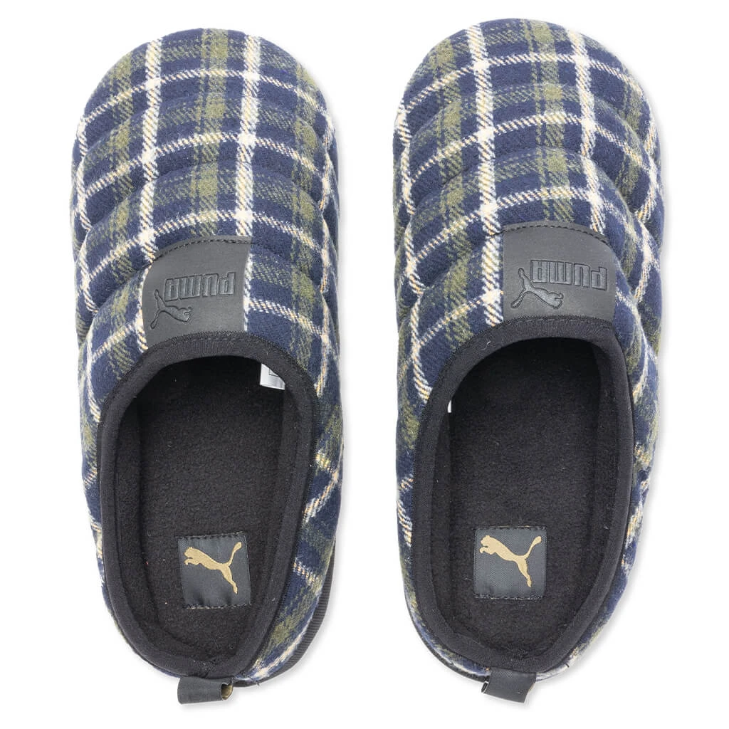 Puma Scuff Flannel Slippers - Green 4 Puma Scuff Flannel Slippers - Green - Image 2