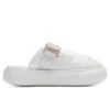 Puma Women's Suede Mayu Mule L - Nimbus Cloud/Platinum Grey -Fashion Clothing Store Puma Women s Suede Mayu Mule L Nimbus Cloud Platinum Grey 388598 02 11 20 22 Feature JM MG