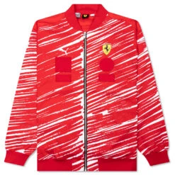 Puma X Joshua Vides Ferrari Race Jacket - Rosso Corsa