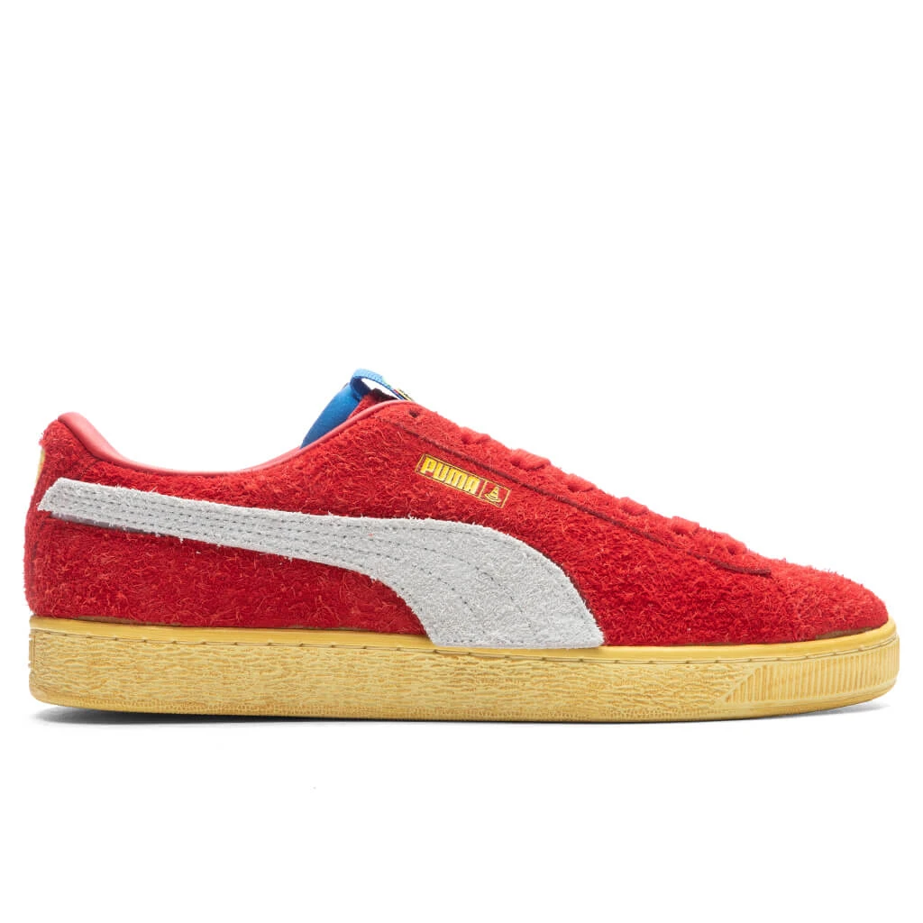 Puma X Joshua Vides Ferrari Suede - White/Black 3 Puma X Joshua Vides Ferrari Suede - White/Black