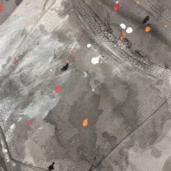 P001 - White Soft Wax Paint -Fashion Clothing Store Purple Denim P001 White Soft Wax Paint P001 WSWP122 04 08 22 Feature