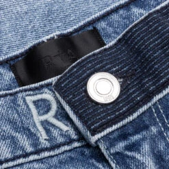 Bryant Jean - Blue Creasing -Fashion Clothing Store RTA Bryant Jean Blue Creasing MH22D2 B1205BCRES 01 08 23 Feature DV 6