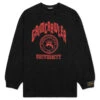Raf Simons Destroyed Crewneck Sweater Grimcrawler - Black -Fashion Clothing Store Raf Simons Destroyed Crewneck Sweater Grimcrawler Black 221 M168 0099 06 25 22 Feature NIKKA JM