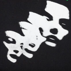 Raf Simons Destroyed Crewneck Sweater With Altered Reality Print - Black -Fashion Clothing Store Raf Simons Destroyed Crewneck Sweater with Altered Reality Print Black 222 M168 19004 0099 12 20 22 Feature VR 8