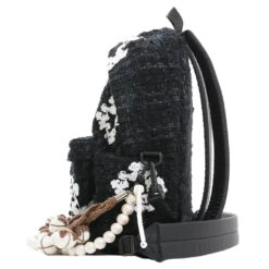 Readymade X Denim Tears Tweed Backpack - Black -Fashion Clothing Store ReadyMadeTweedBackpack Side