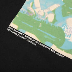 Slight Disorder S/S Tee - Black -Fashion Clothing Store Real Bad Man Slight Disorder S S Tee Black RBM11032 04 08 23 Feature KN 6
