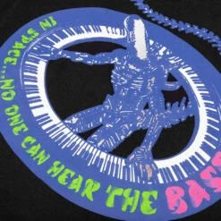 Space Bass S/S Tee - Black -Fashion Clothing Store Real Bad Man Space Bass S S Tee Black RBM11023 05 25 23 Feature MG 7