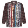 Rebuild By Rebuild Flannel Ribbon Shirt - Burgundy/Olive 2 Rebuild By Rebuild Flannel Ribbon Shirt - Burgundy/Olive -Fashion Clothing Store Rebuild by Needles Flannel Shirt Ribbon Shirt Burgundy Olive LQ309 MLT XL 003 12 04 22 Feature JM MG