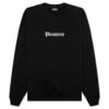 Pleasures Recipe Crewneck - Black -Fashion Clothing Store Recipe Crewneck Black P23F021 BLACK 09 28 23 Feature KN 5