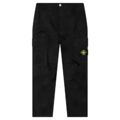 Stone Island Cargo Pants - Black