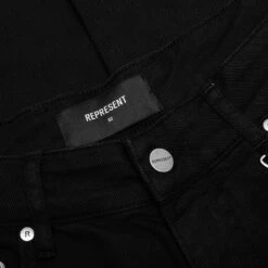 Represent Carpenter Denim - Black -Fashion Clothing Store Represent Carpenter Denim Black M07072 01 DENIM 01 02 23 Feature VR 7
