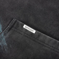 Represent Shark Hoodie - Vintage Grey -Fashion Clothing Store Represent Shark Hoodie Vintage Grey M04222 20 JERSEY 01 02 23 Feature VR 9