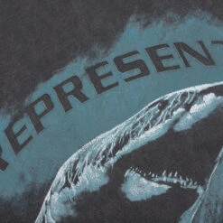 Represent Shark Hoodie - Vintage Grey -Fashion Clothing Store Represent Shark T Shirt Vintage Grey M05200 03 SHA 01 02 23 Feature VR 5