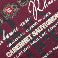 Rhude Chateau De Hoodie - Bordeux -Fashion Clothing Store Rhude Chateau de Rhude Hoodie Bordeux RHPF22HO07012800 09 24 22 Feature VR 4