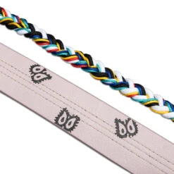 Rhude Leather Messenger Bag - Mauve/Black -Fashion Clothing Store Rhude Leather Messenger Bag Mauve Black RHFW20BA000000070123 01 26 2021 01 5