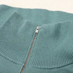 Rhude RB Knit Track Jacket - Ivory/Spa -Fashion Clothing Store Rhude RB Knit Track Jacket Ivory Spa RHPS23JA038221841184 09 08 23 Feature KN 7