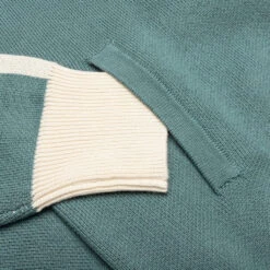 Rhude RB Knit Track Jacket - Ivory/Spa -Fashion Clothing Store Rhude RB Knit Track Jacket Ivory Spa RHPS23JA038221841184 09 08 23 Feature KN 8