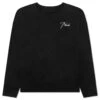 Rhude Reverse L/S Tee - Black -Fashion Clothing Store Rhude Reverse L S Tee Black RHPF23TT130123720372 09 27 23 Feature JP