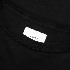 Rhude Reverse L/S Tee - Black -Fashion Clothing Store Rhude Reverse L S Tee Black RHPF23TT130123720372 09 27 23 Feature JP 8