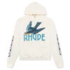 Rhude Tile Hoodie - Vintage White -Fashion Clothing Store Rhude Tile Hoodie Vintage White RHSS22HO070126110611 04 02 22 Feature