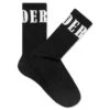 Rhude Wrap Logo Sock - Black -Fashion Clothing Store Rhude Wrap Logo Sock Black RHFW20SO000000130213 BLK 08 04 2020 01