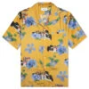 Rhude Yellow Loix Silk Shirt - Yellow/Multi -Fashion Clothing Store Rhude Yellow Loix Silk Shirt Yellow Multi RHPS23SR080921961196 03 23 23 Feature VR MG