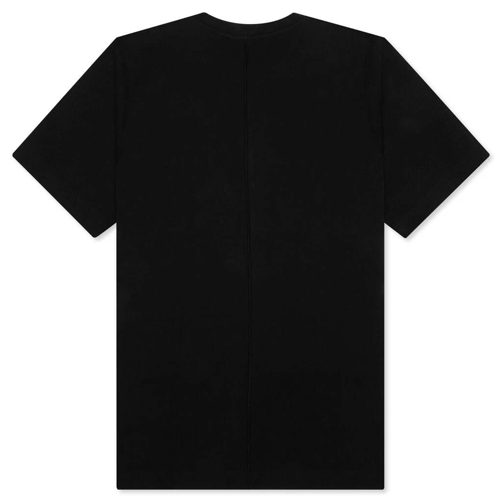 Helmut Lang Rib Knit Logo Tee - Black 4 Helmut Lang Rib Knit Logo Tee - Black - Image 2