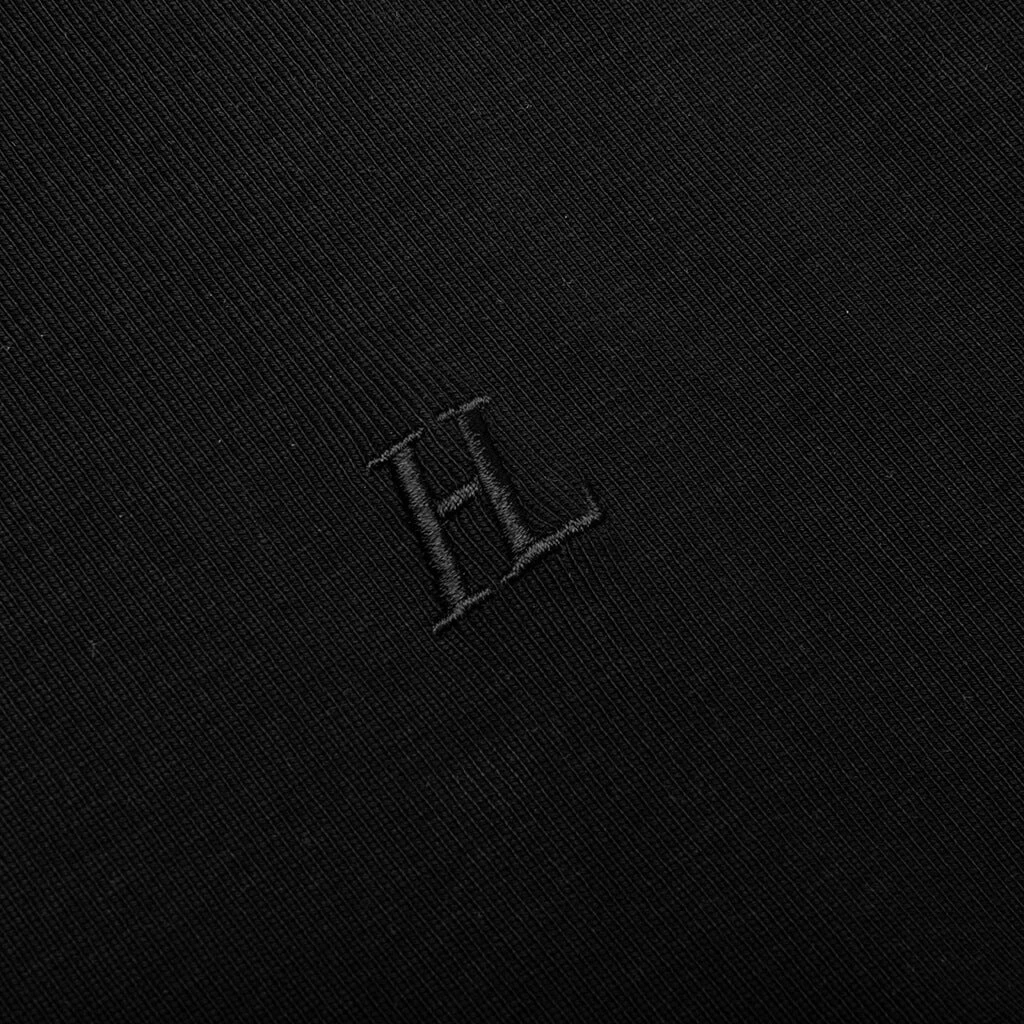 Helmut Lang Rib Knit Logo Tee - Black 6 Helmut Lang Rib Knit Logo Tee - Black - Image 4