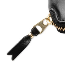 Comme Des Garcons Polka Dots Wallet - Black -Fashion Clothing Store SA2100PD BLK 02 15 2022 01