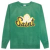 Saint Angel Crew Sweater - Green -Fashion Clothing Store Saint Michael Saint Angel Crew Sweater Green SM A22 0000 021 12 26 22 Feature DV 8 MG
