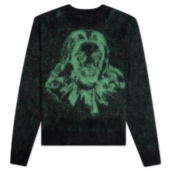 Saint Michael X Born X Raised Clown Knit - Black