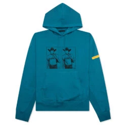 Helmut Lang Scribble Logo Hoodie - River