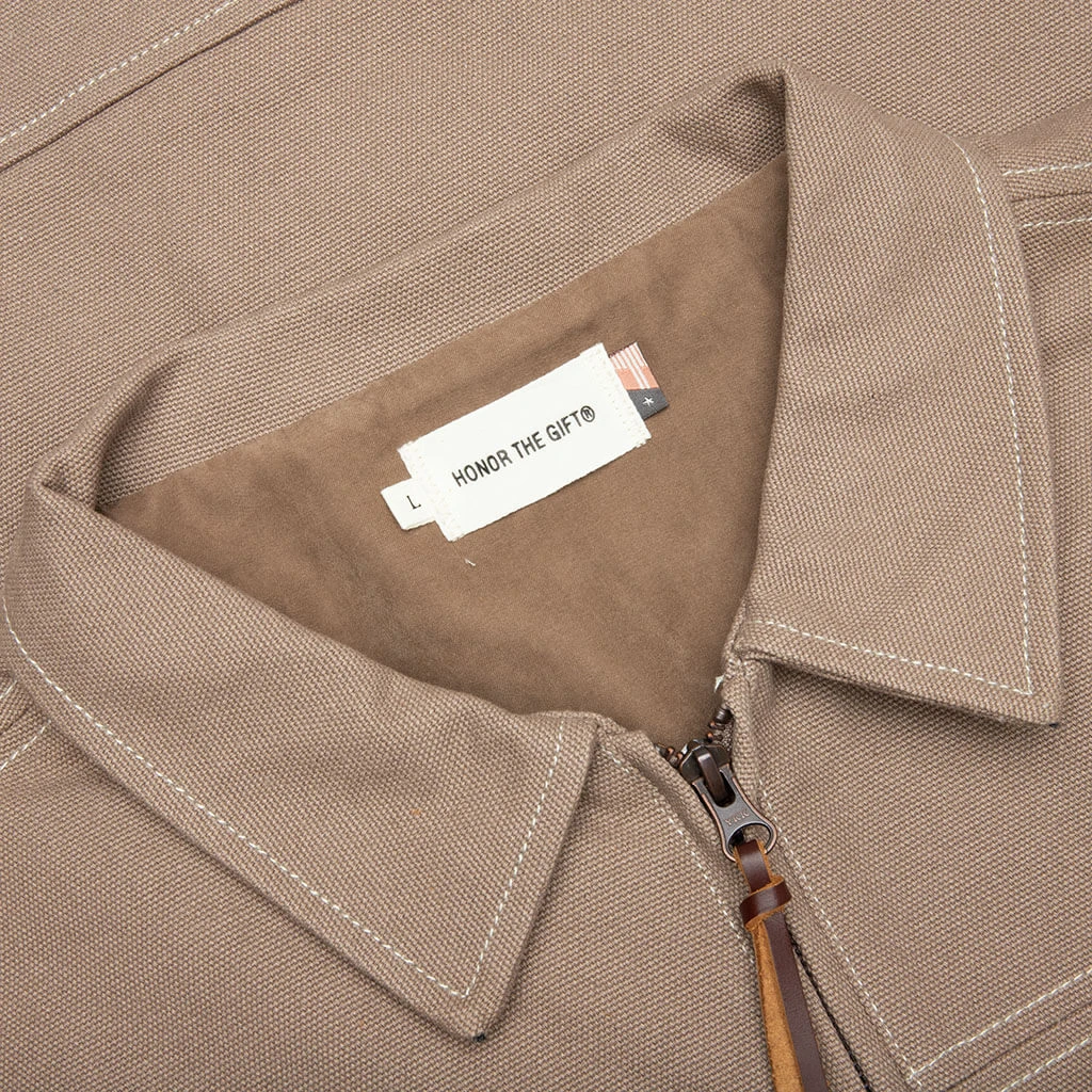 Script Carpenter Jacket - Light Brown 5 Script Carpenter Jacket - Light Brown - Image 3