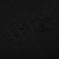 Script Embroidered Hoodie - Black -Fashion Clothing Store Script Embroidered Hoodie Black HTG230355 BLK 09 24 23 Feature VR 10