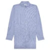 Maison Margiela Striped Long Sleeve Shirt - Blue 2 Maison Margiela Striped Long Sleeve Shirt - Blue -Fashion Clothing Store Shirt Blue Stripes SI1DL0002 S54946 002F 09 14 23 Feature KN