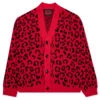 Leopard Cardigan Sweater - Red 1 Leopard Cardigan Sweater - Red -Fashion Clothing Store Siberia Hills Leopard Cardigan Sweater Red 700 1204 RED 11 14 2020 01 2