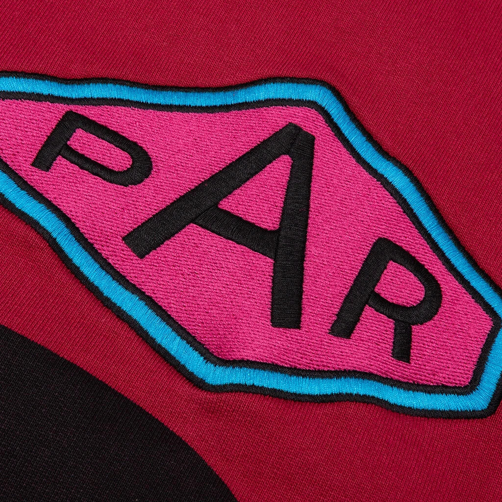 Snaked By A Horse Crewneck Sweatshirt - Beet Red 6 Snaked By A Horse Crewneck Sweatshirt - Beet Red - Image 4