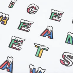 Snowfall S/S Tee - White -Fashion Clothing Store Snowfall S S Tee White 431 7209 02 10 25 23 Feature KN 5